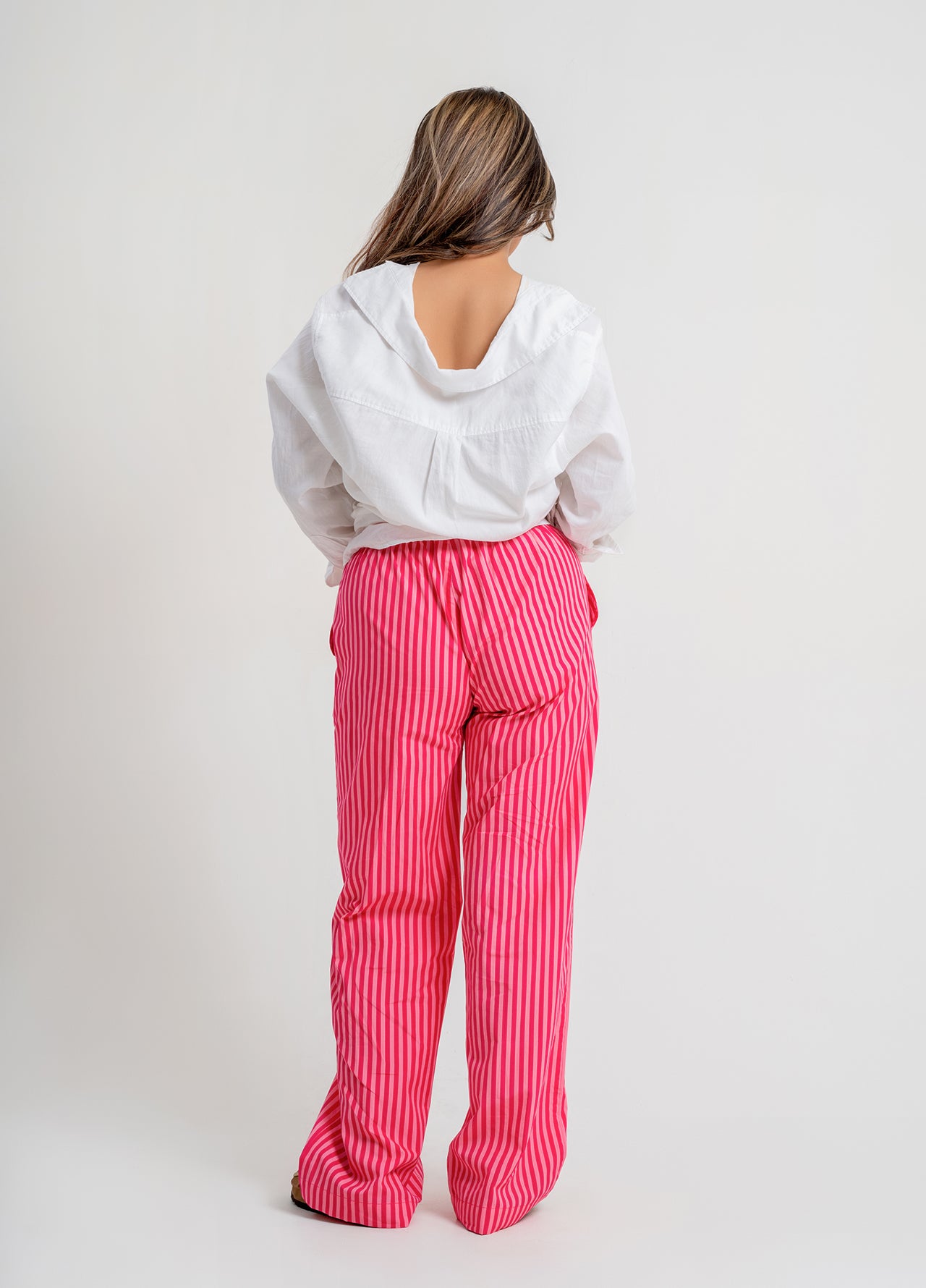 Poppy stripes pajama pants