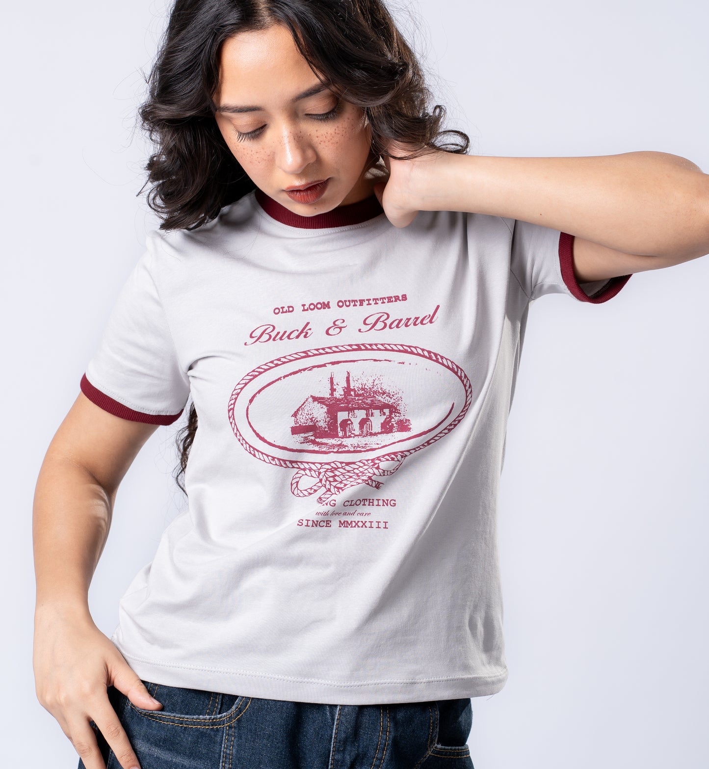 Old loom t-shirt