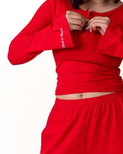 Elara Henley Top