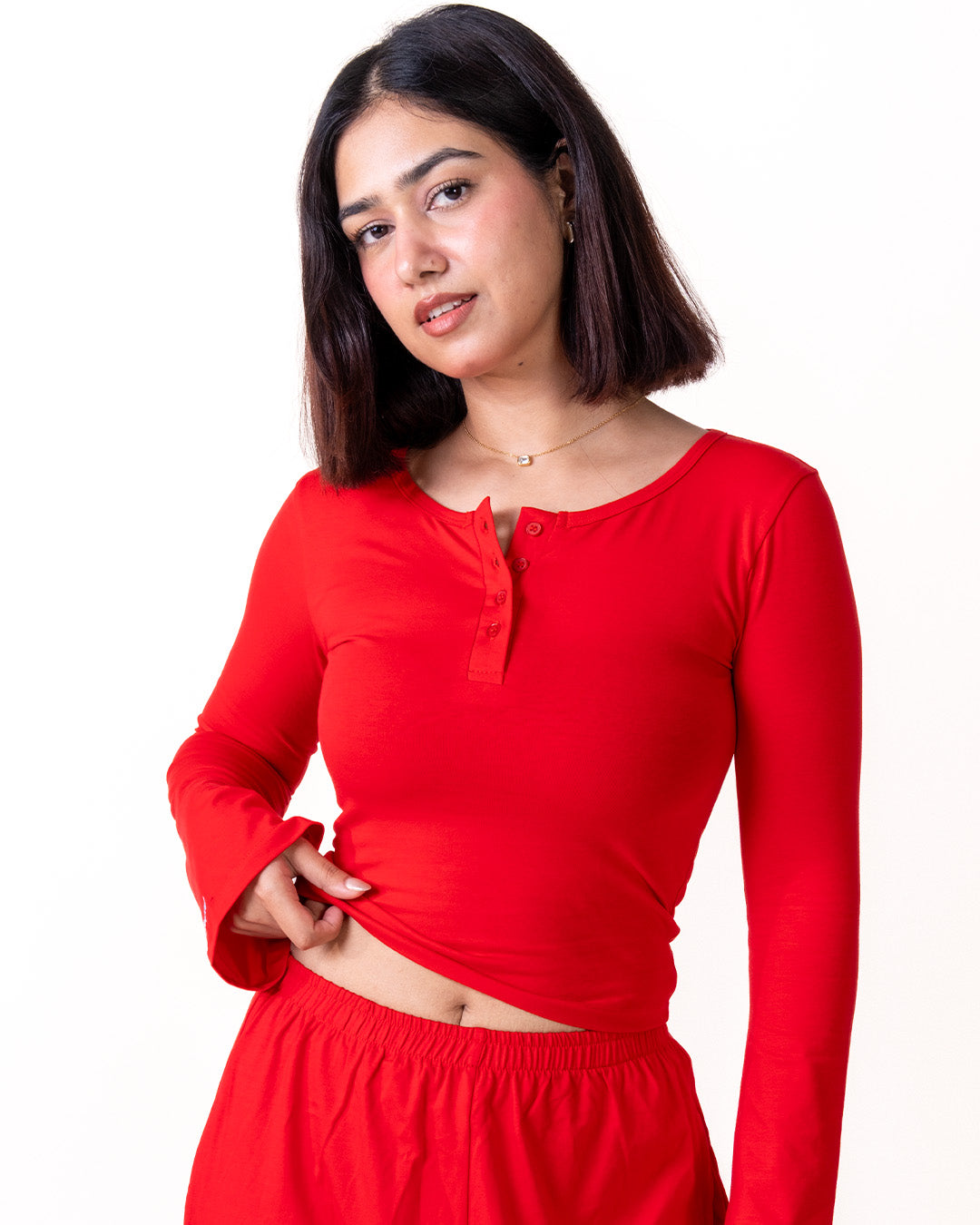 Elara Henley Top