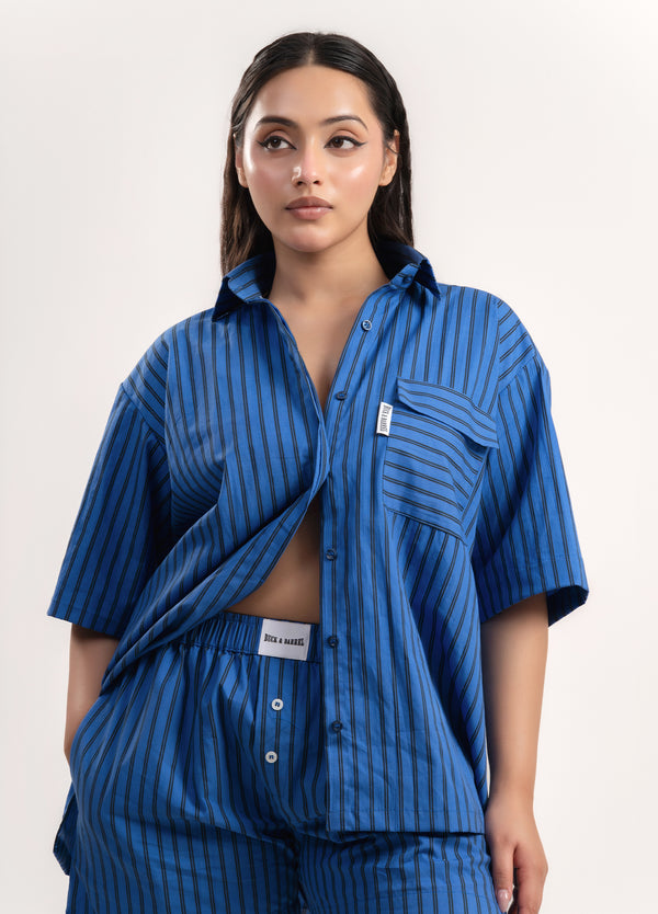 Prussian stripe shirt