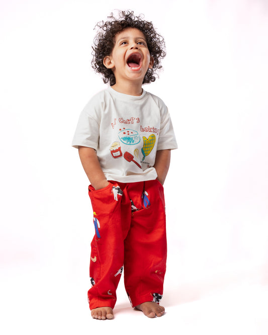 Moo Red Pants