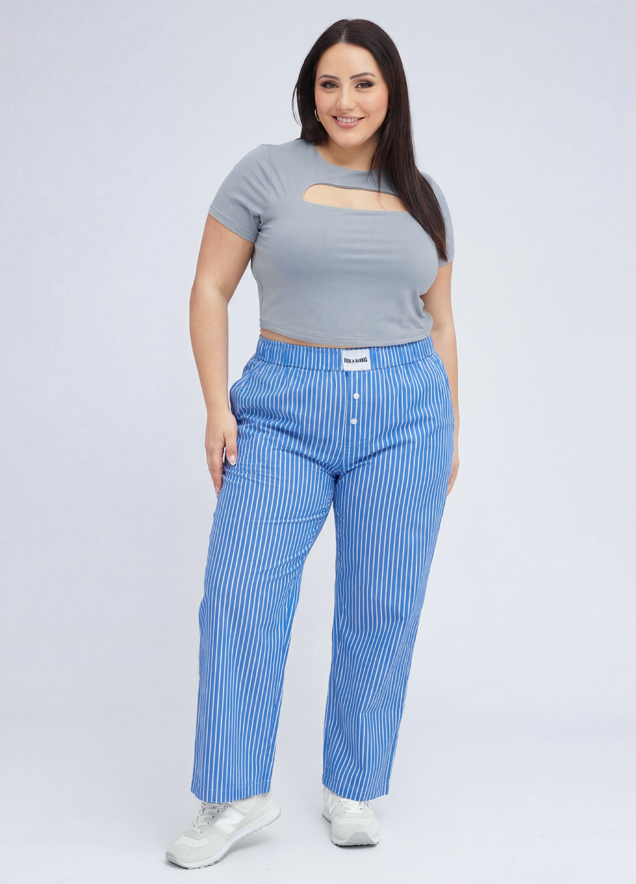 Ocean blue pajama pants