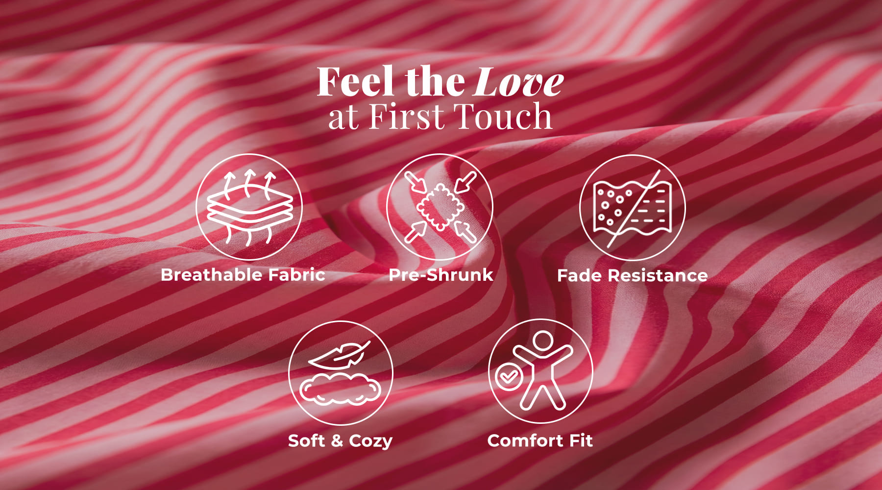 Poppy stripes pajama pants