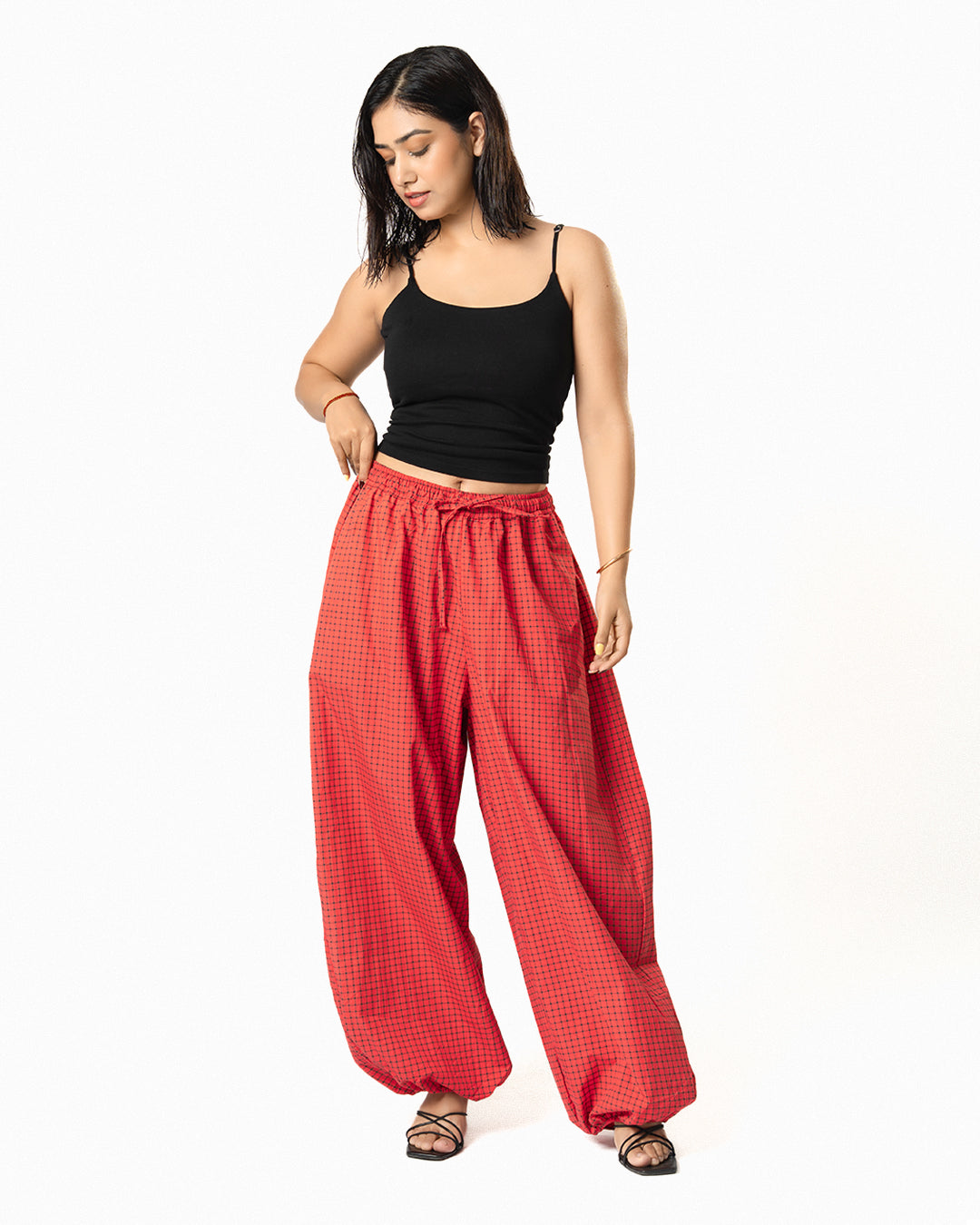 Coral Balloon Pants