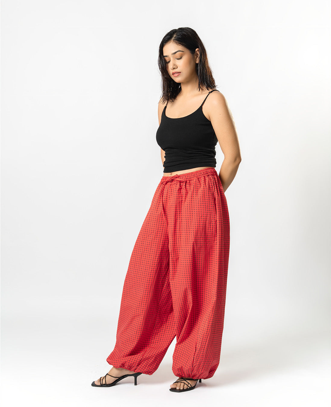 Coral Balloon Pants