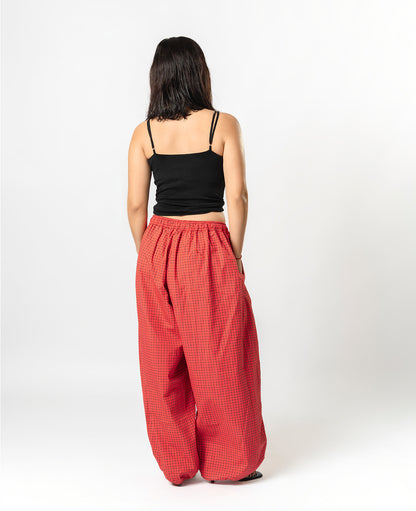 Coral Balloon Pants
